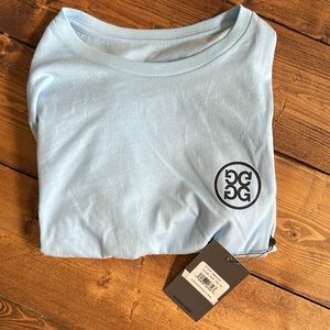 G/FORE California Golf T-Shirt - Size Medium - Baja Blue